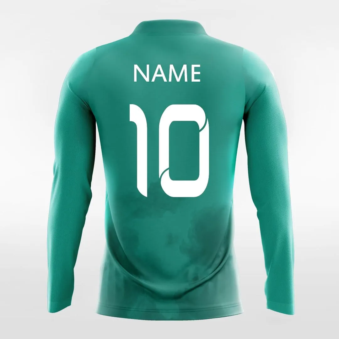 Mist - Customized Men's Sublimated Long Sleeve Soccer Jersey
