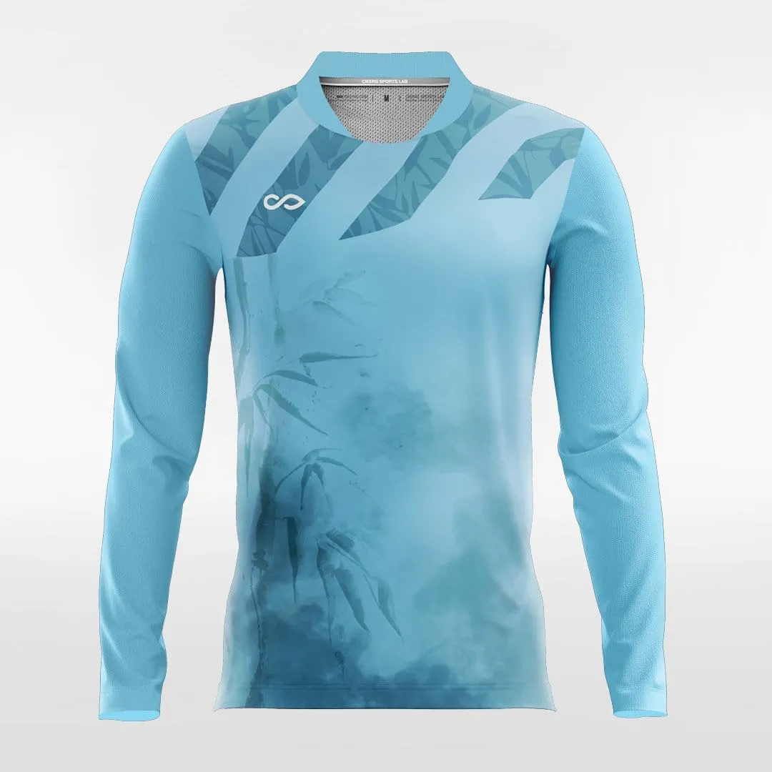 Mist - Customized Men's Sublimated Long Sleeve Soccer Jersey