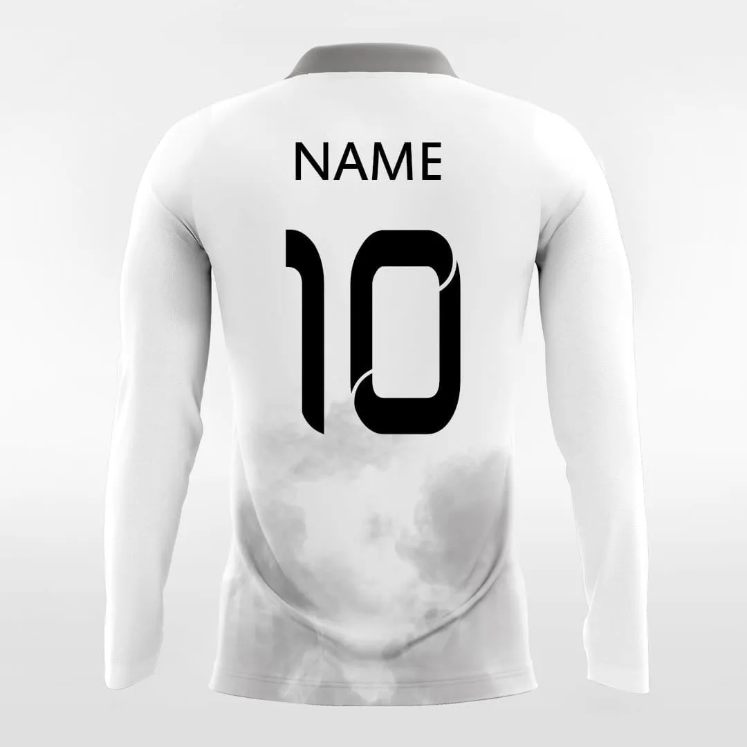 Mist - Customized Men's Sublimated Long Sleeve Soccer Jersey
