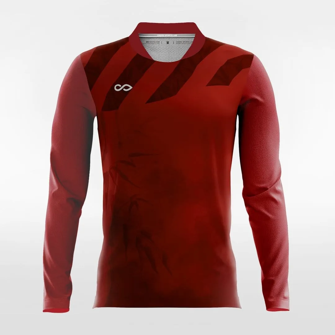 Mist - Customized Men's Sublimated Long Sleeve Soccer Jersey