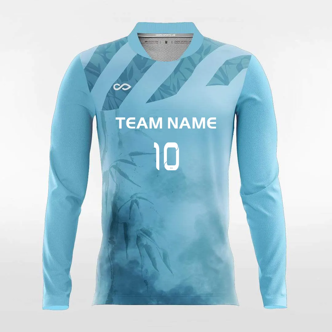 Mist - Customized Men's Sublimated Long Sleeve Soccer Jersey