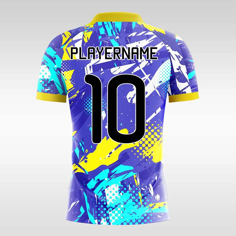 Moonlight-Heart-Customized Men's Sublimated Soccer Jersey