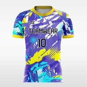Moonlight-Heart-Customized Men's Sublimated Soccer Jersey