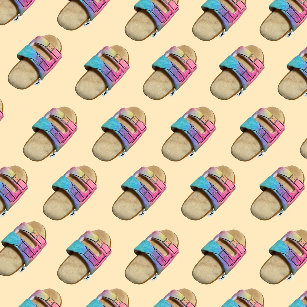 Muttzie - Barkenstock Rainbow Sandal Toy
