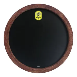 Nashville SC: Chalkboard "Faux" Barrel Top Sign