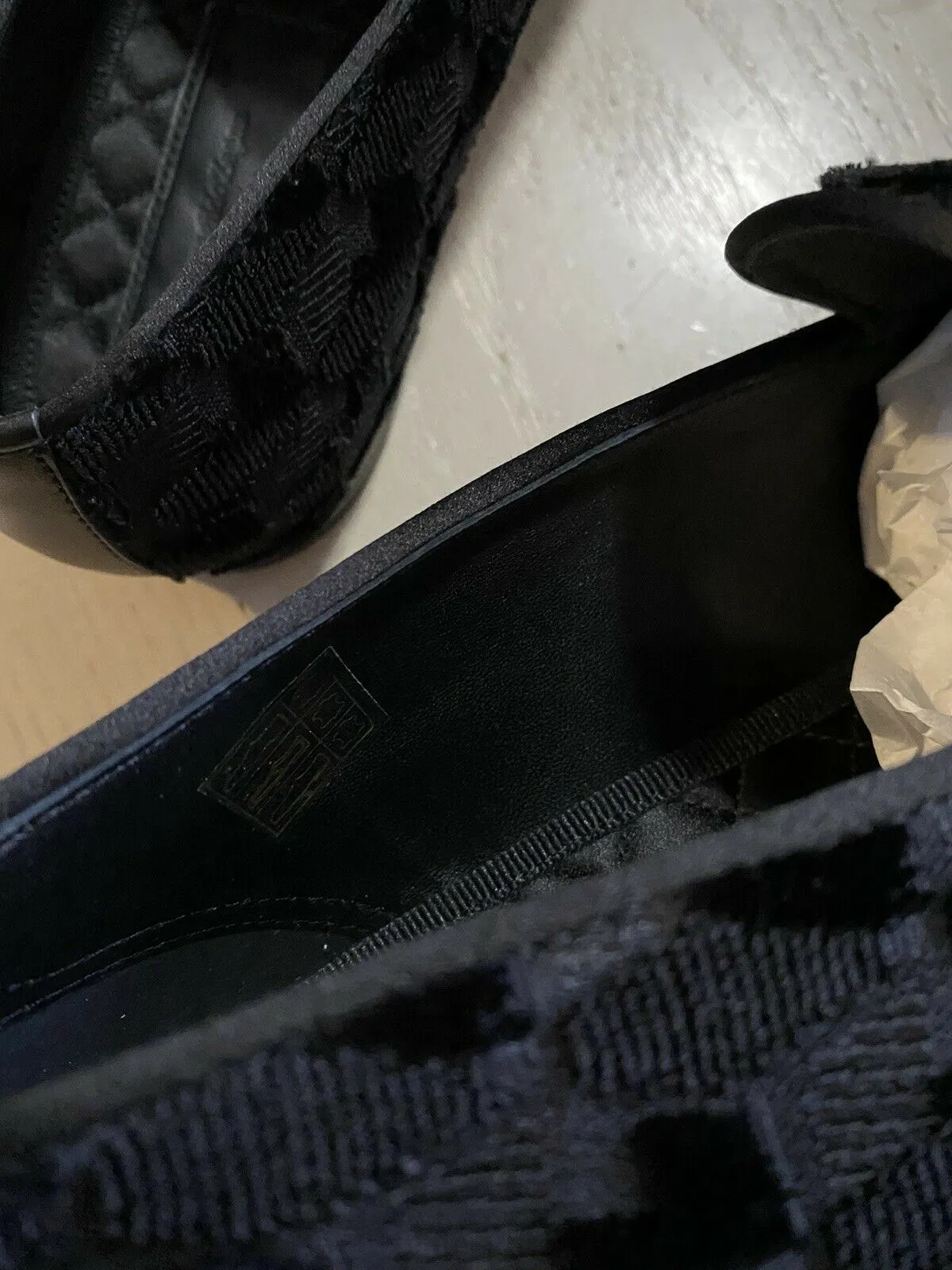New $650 Ermenegildo Zegna Loafers Shoes Black 13 US Italy
