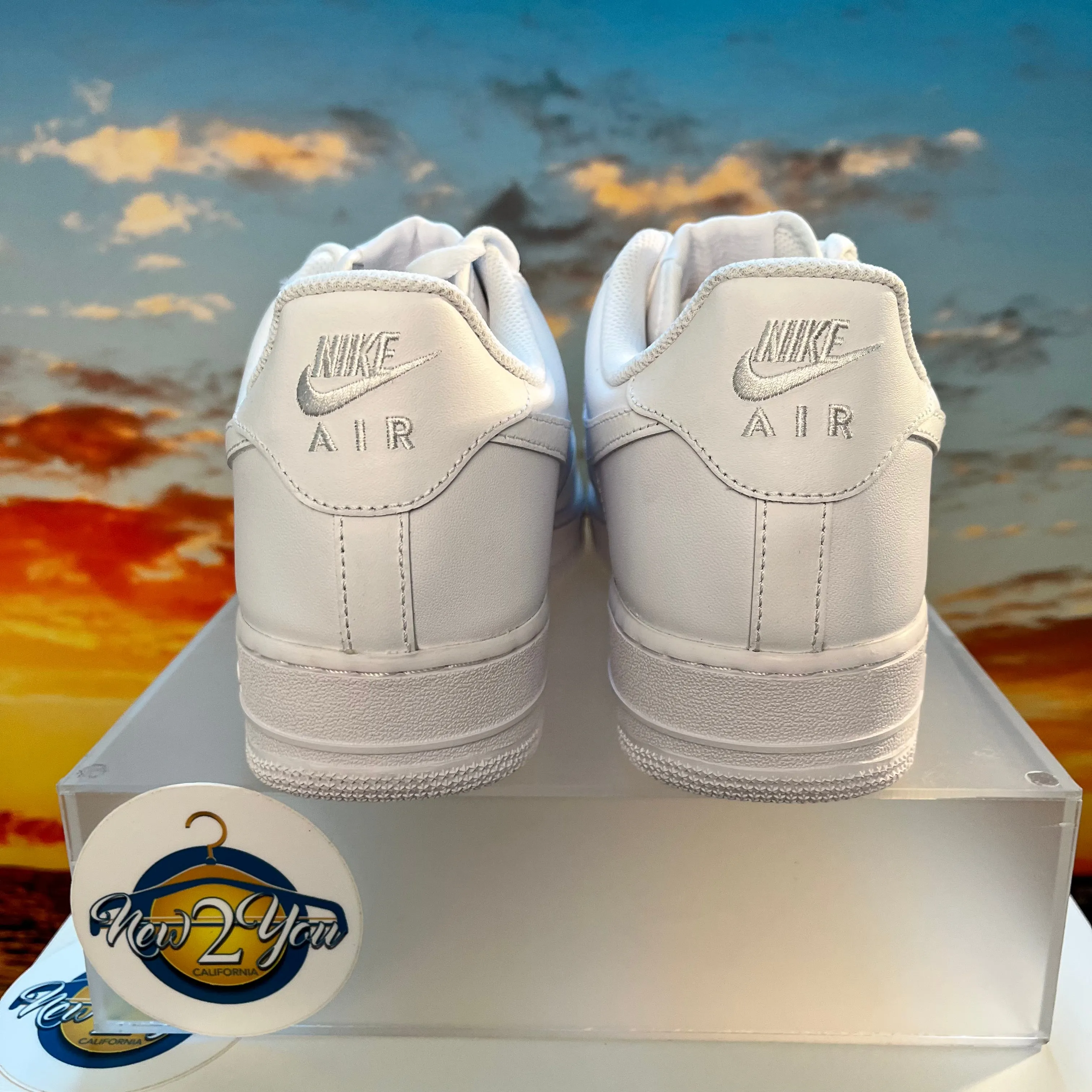 Nike Air Force 1 Low '07 White on White