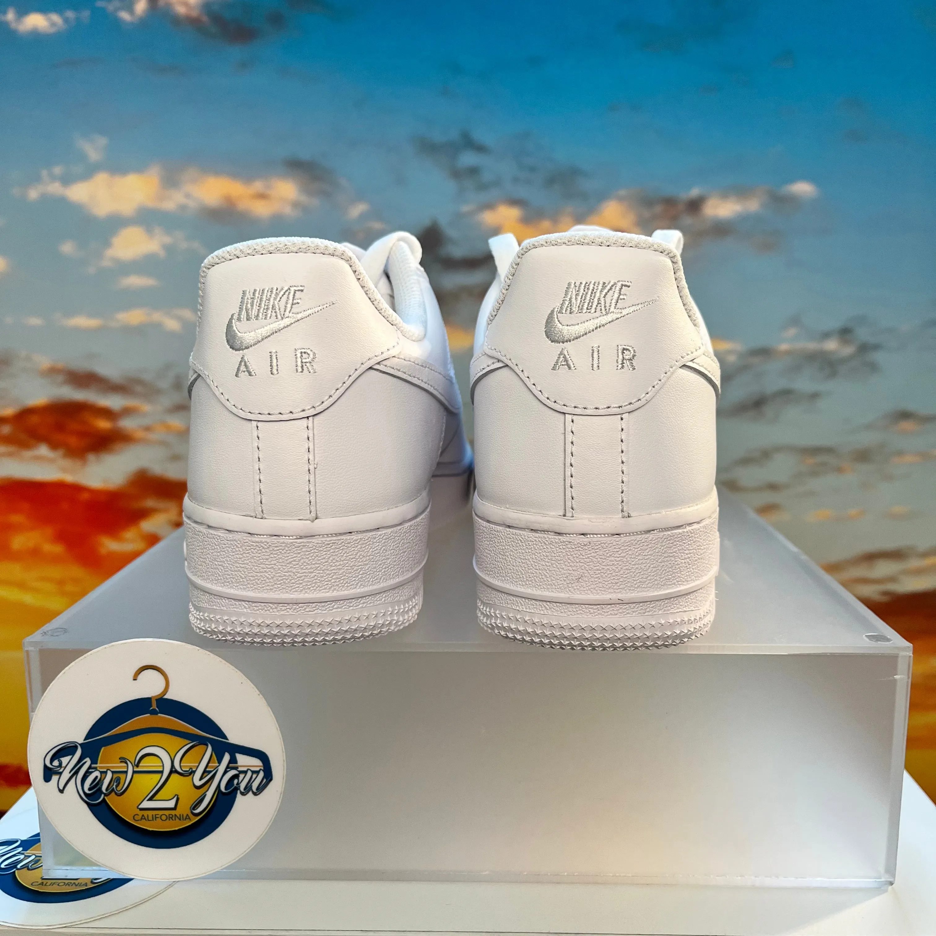 Nike Air Force 1 Low '07 White on White