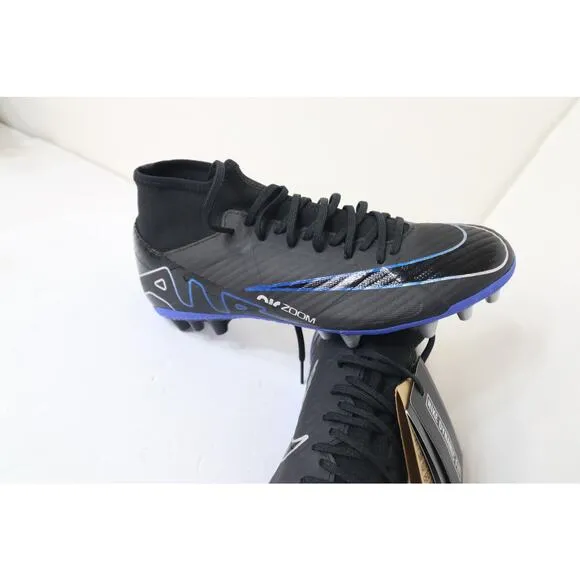 Nike Mercurial Superfly 9 Academy AG High-Top Soccer Cleats DJ5622-040 size us 6