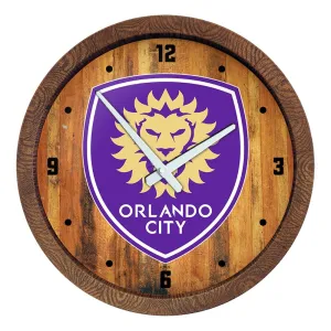 Orlando City: "Faux" Barrel Top Clock