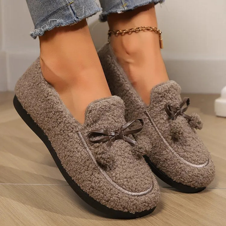 Outer Wear Warm Plus Velvet Shoes