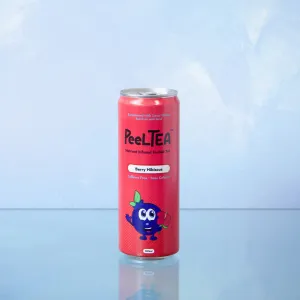 PeelTEA Berry Hibiscus Caffeine-Free Iced Tea