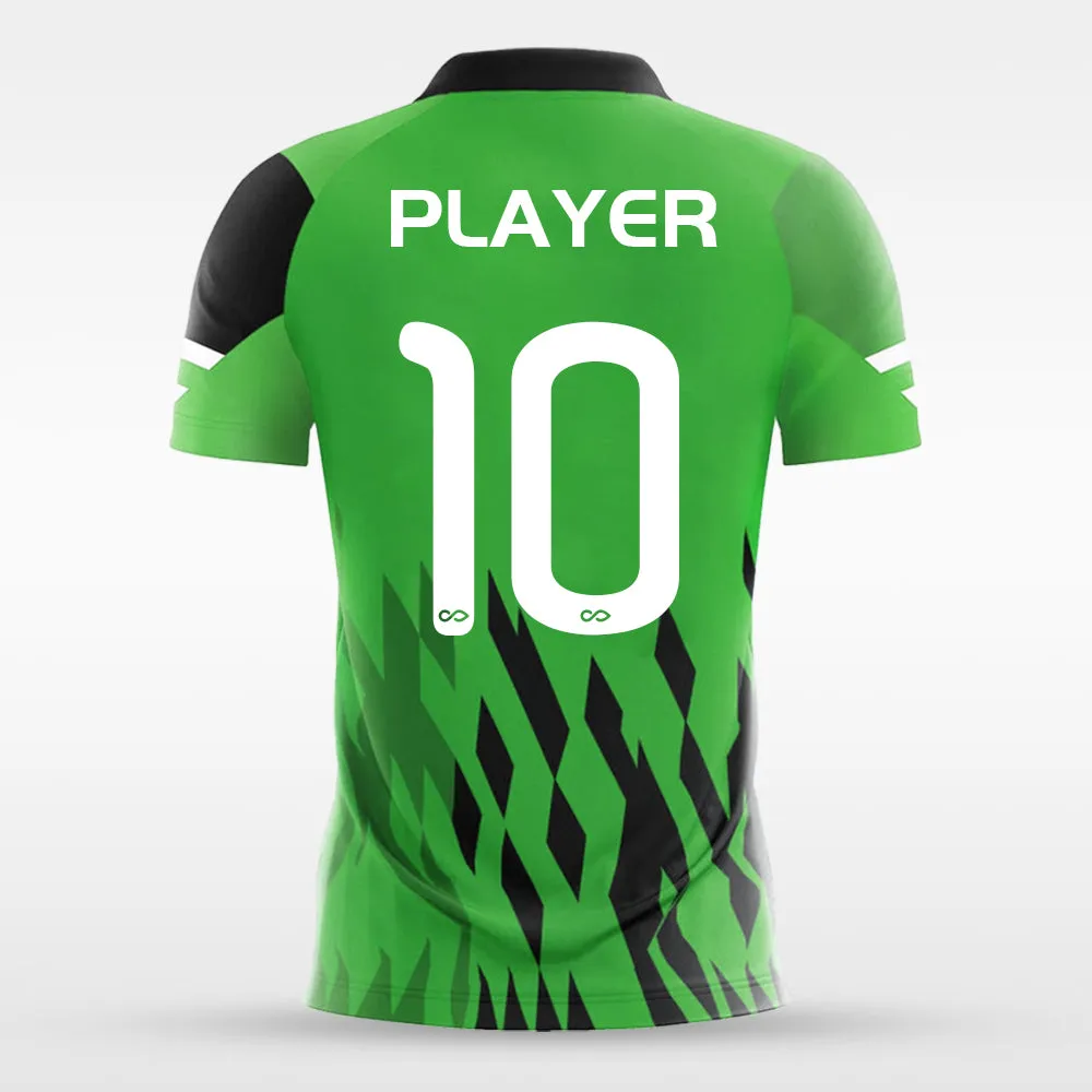 Pixel Fire - Customized Men's Sublimated Soccer Jersey