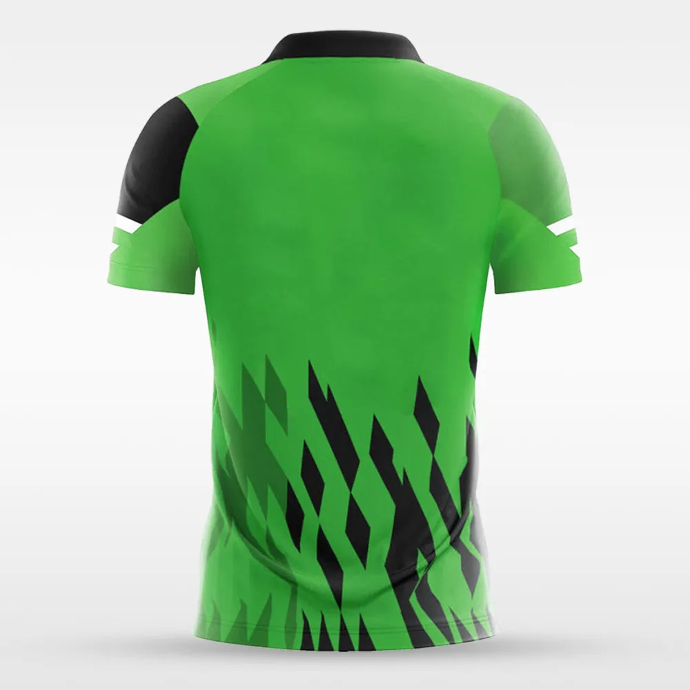 Pixel Fire - Customized Men's Sublimated Soccer Jersey