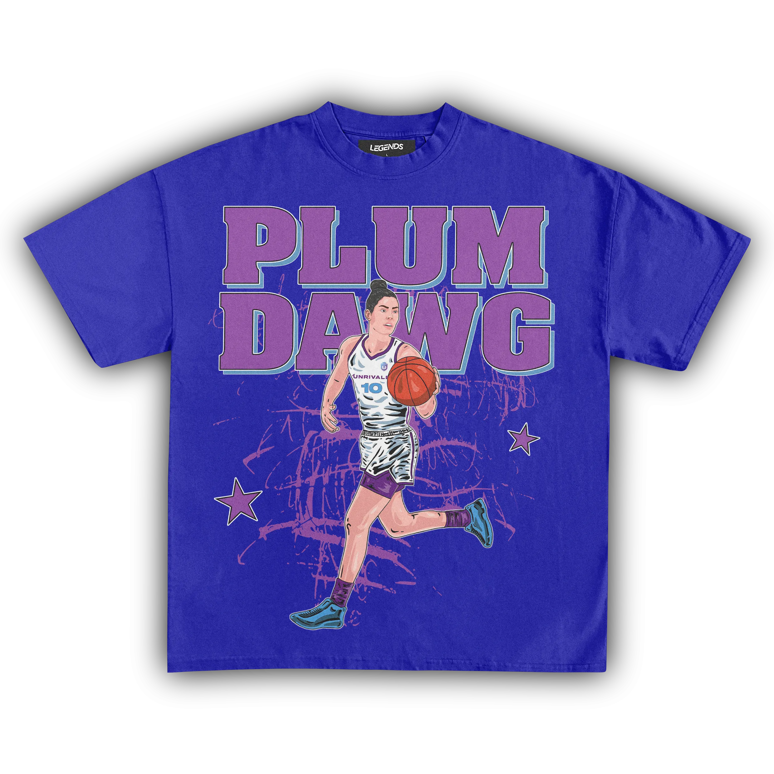 PLUM DAWG TEE