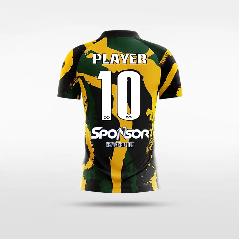 Pop Camouflage 1 - Customized Kid's Sublimated Soccer Jersey