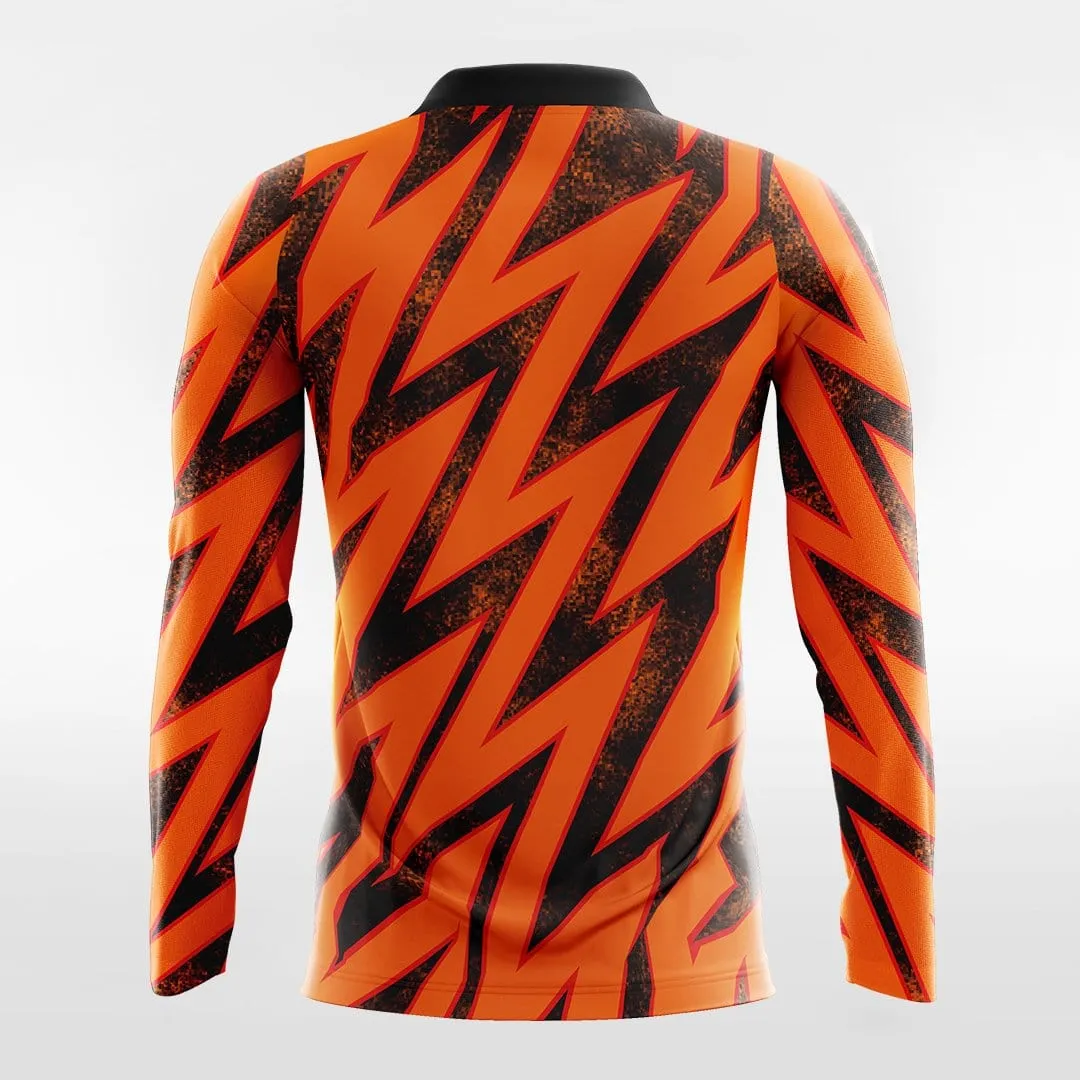 Pop Camouflage 2 - Customized Men's Sublimated Long Sleeve Soccer Jersey