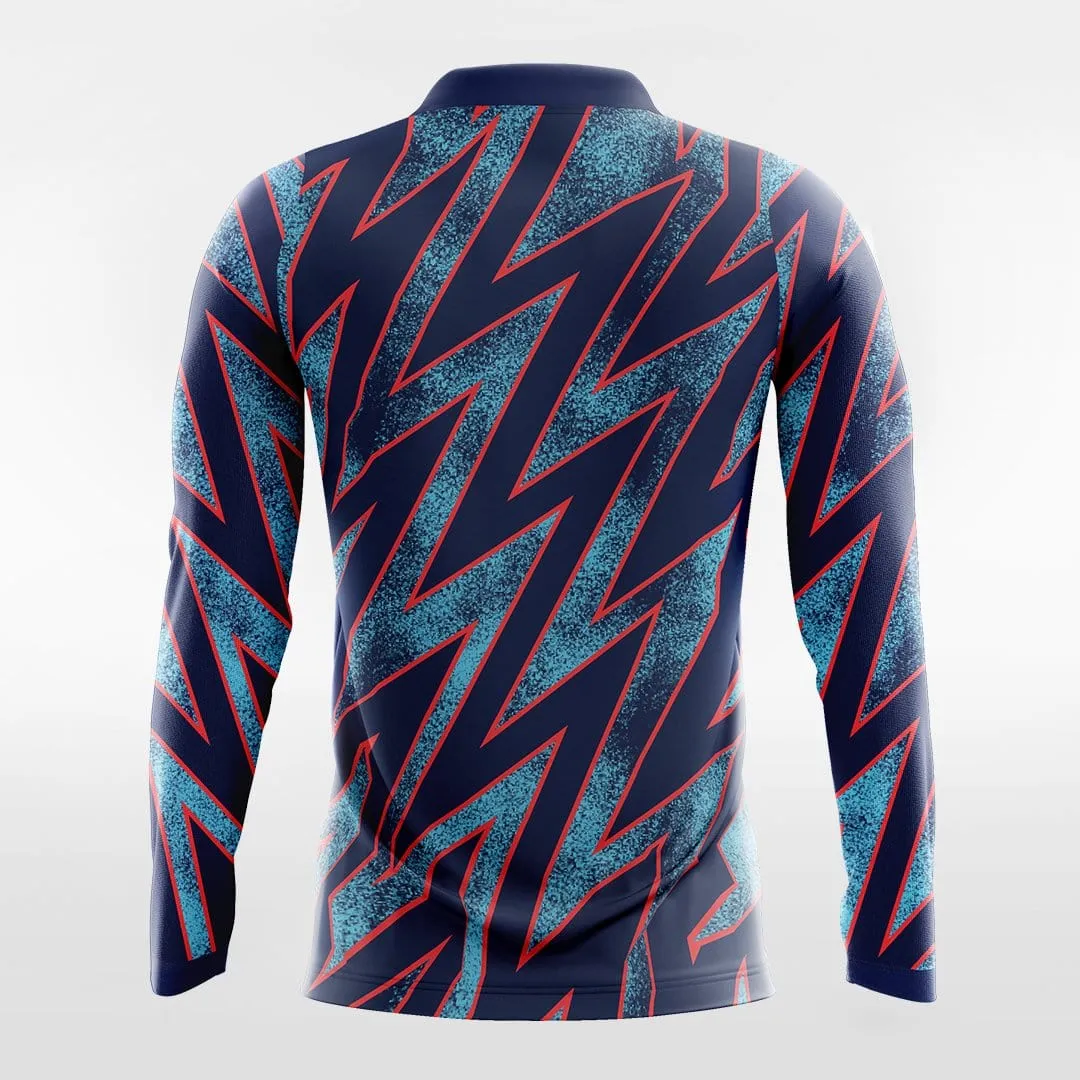Pop Camouflage 2 - Customized Men's Sublimated Long Sleeve Soccer Jersey