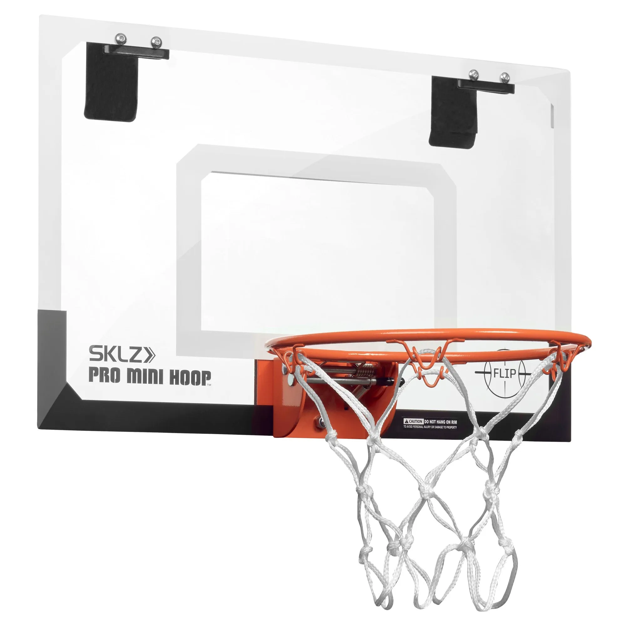 Pro Mini Hoop Flip Over-the-Door Basketball Hoop with Flip-up Rim