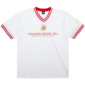 Quartersnacks Deli Squad Soccer Jersey White