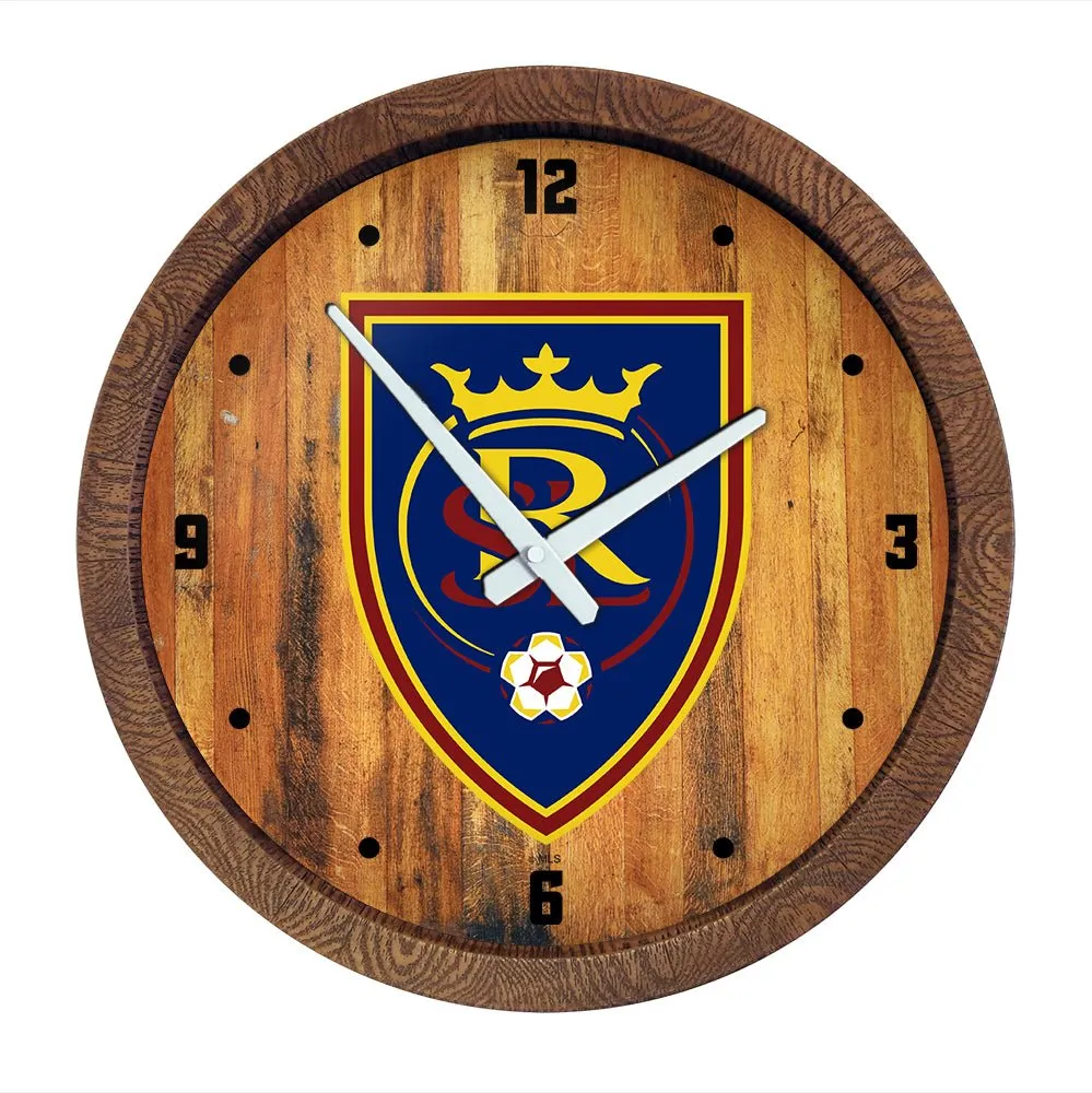 Real Salt Lake: "Faux" Barrel Top Clock