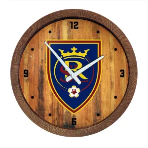 Real Salt Lake: "Faux" Barrel Top Clock