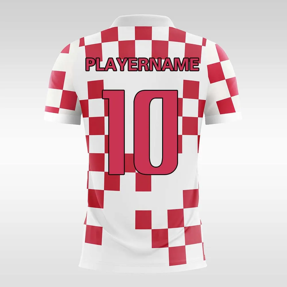 Redgrid-Customized Men's Sublimated Soccer Jersey