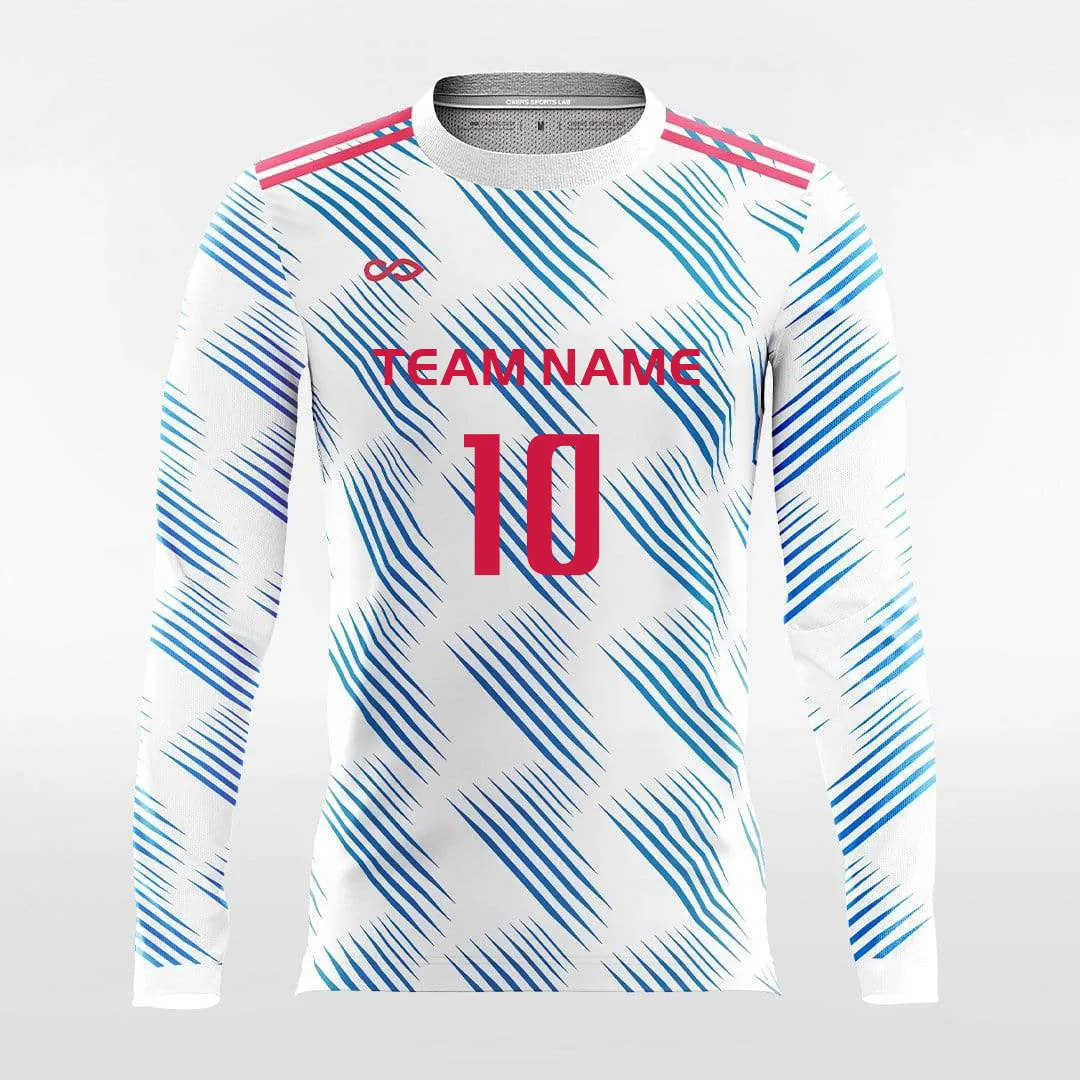 Retro ¢ñ - Customized Men's Sublimated Long Sleeve Soccer Jersey