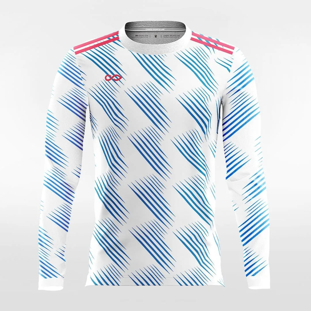 Retro ¢ñ - Customized Men's Sublimated Long Sleeve Soccer Jersey
