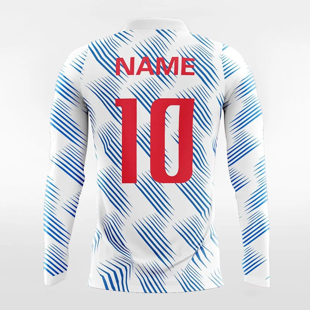 Retro ¢ñ - Customized Men's Sublimated Long Sleeve Soccer Jersey