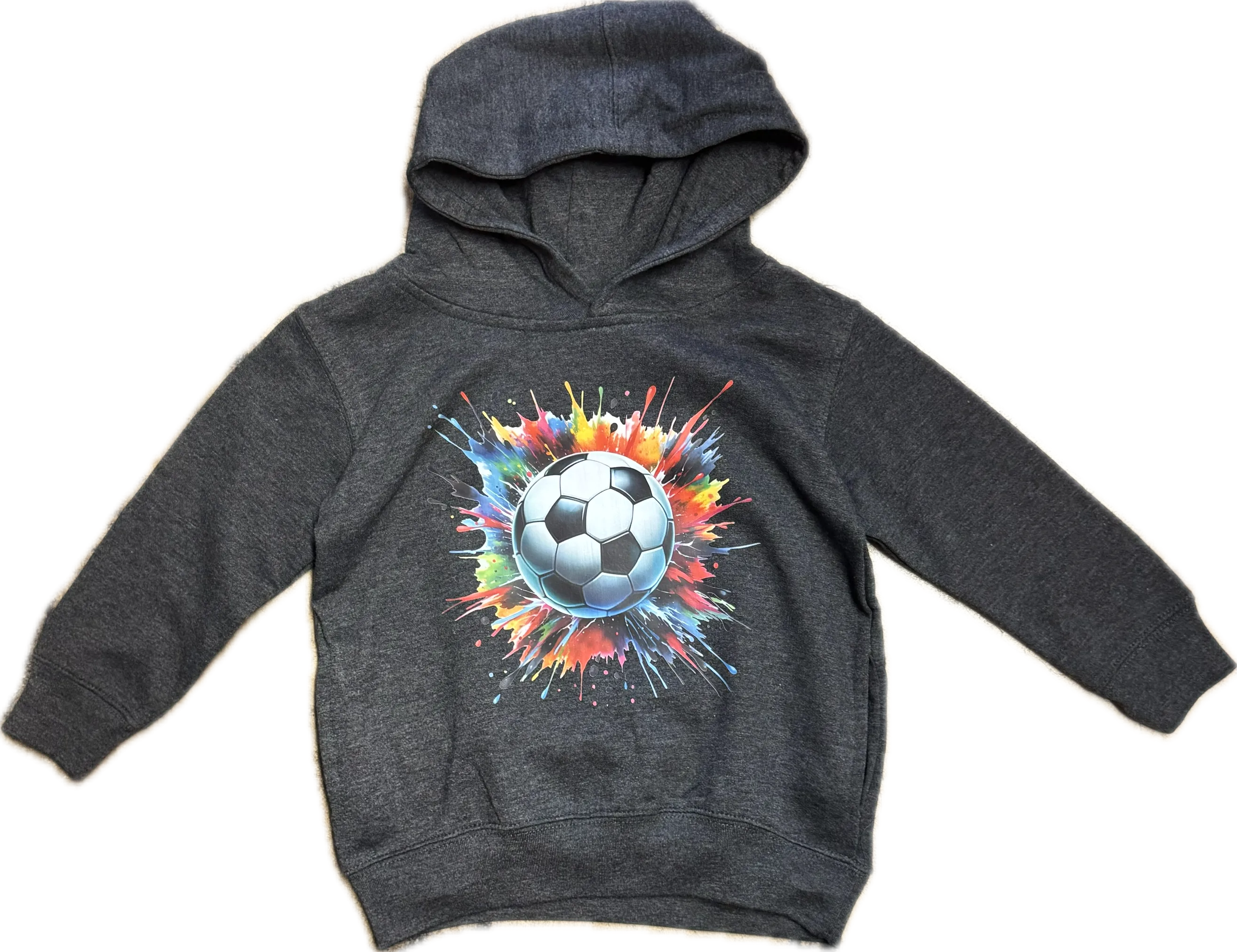 RHT Kids- Soccer Hoodie (grey)