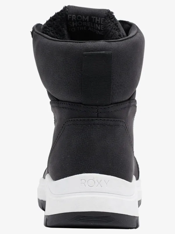 Roxy Womens Karmel Lace-Up Boots