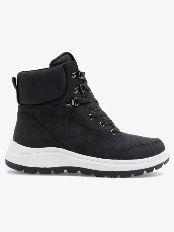 Roxy Womens Karmel Lace-Up Boots