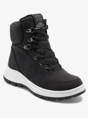 Roxy Womens Karmel Lace-Up Boots
