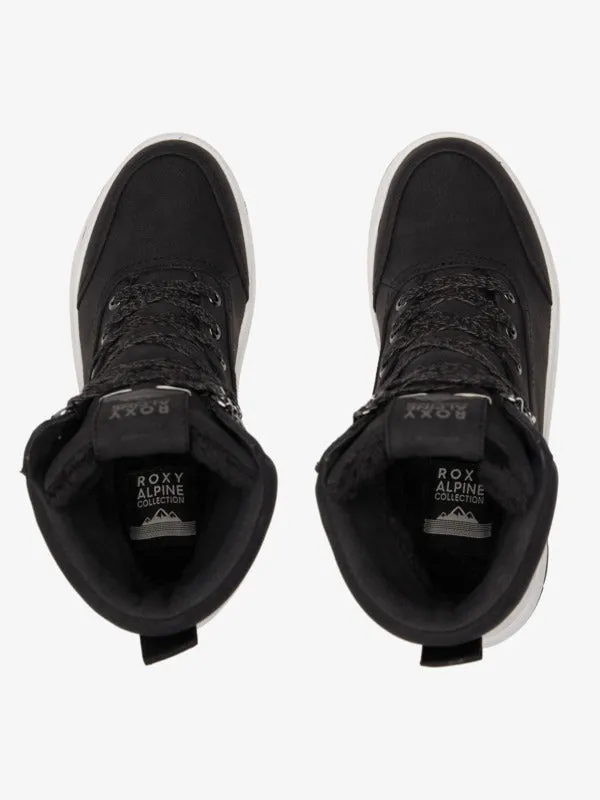 Roxy Womens Karmel Lace-Up Boots