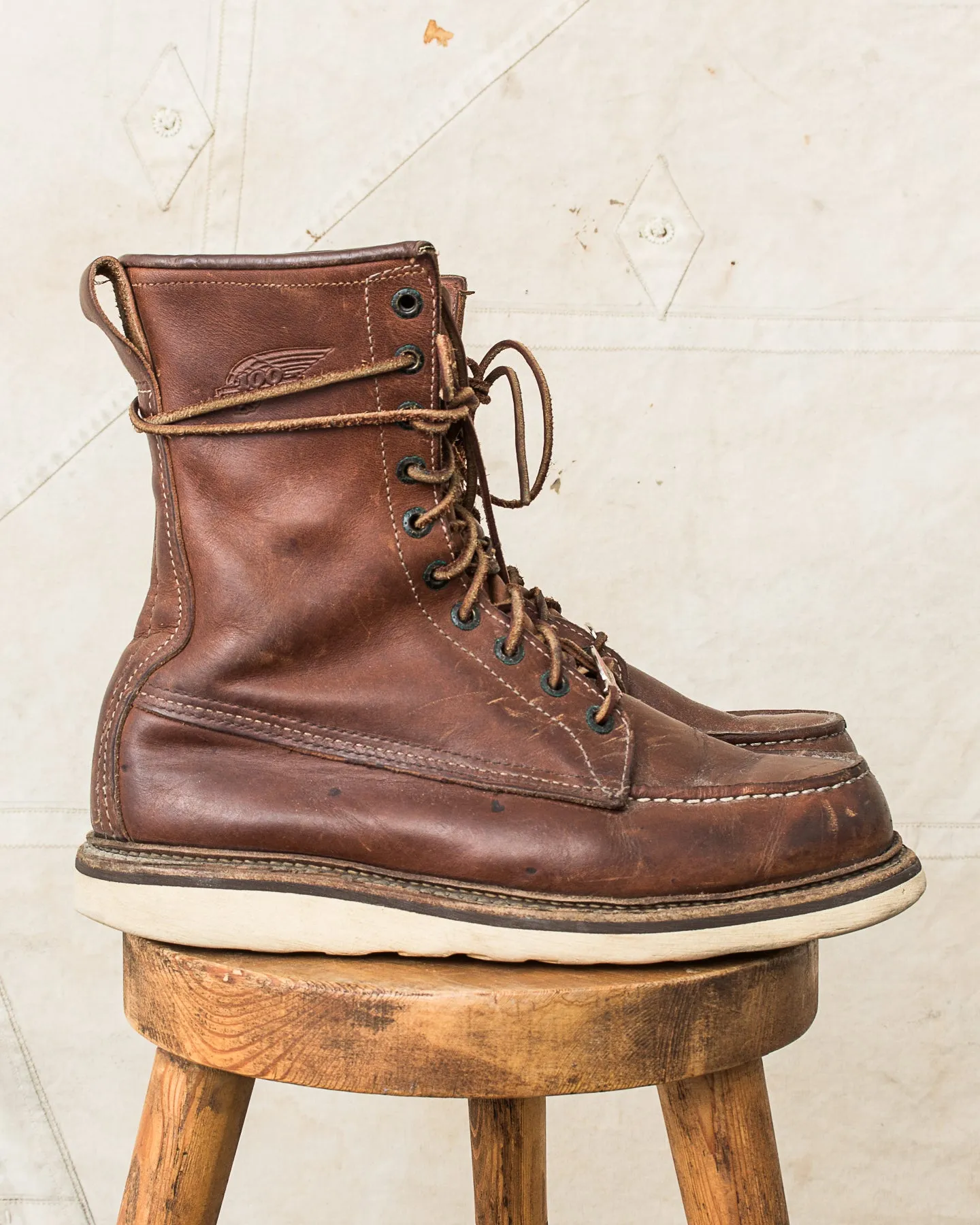 Second Hand Red Wing Classic Moc Toe Style No. 1906 100th Anniversary Edition