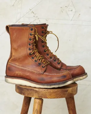 Second Hand Red Wing Classic Moc Toe Style No. 877 Size US 7 1/2 D
