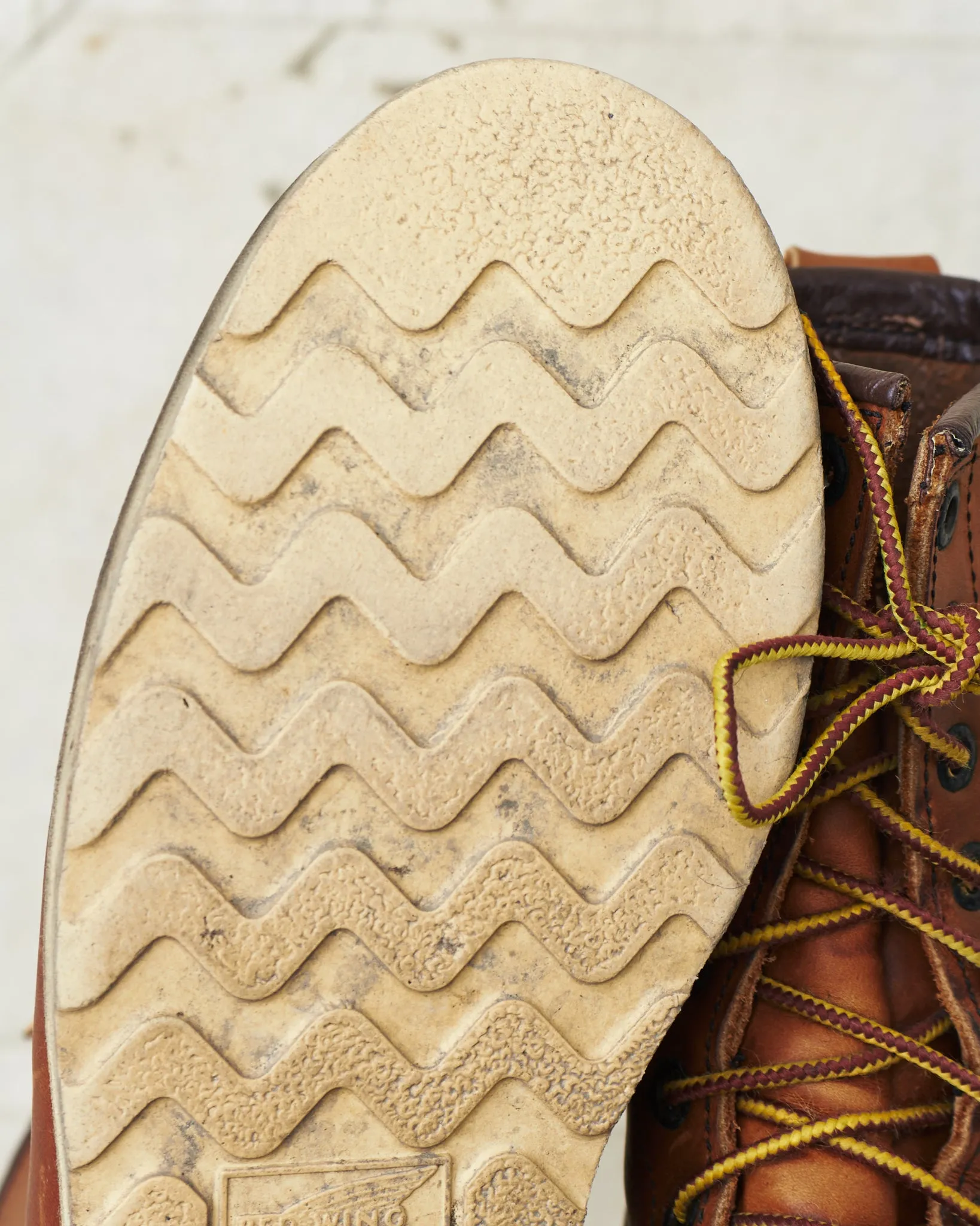 Second Hand Red Wing Classic Moc Toe Style No. 877 Size US 7 1/2 D