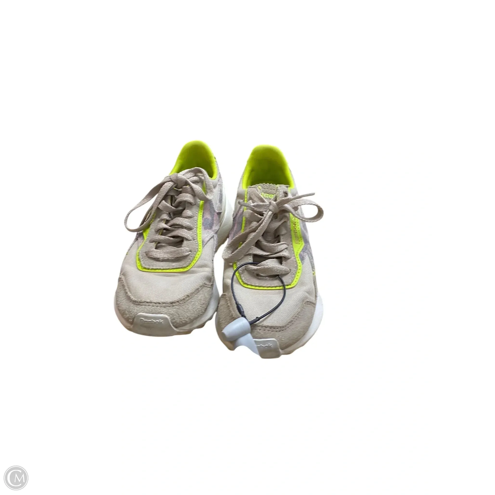 Shoes Athletic By Reebok In Tan, Size: 6.5