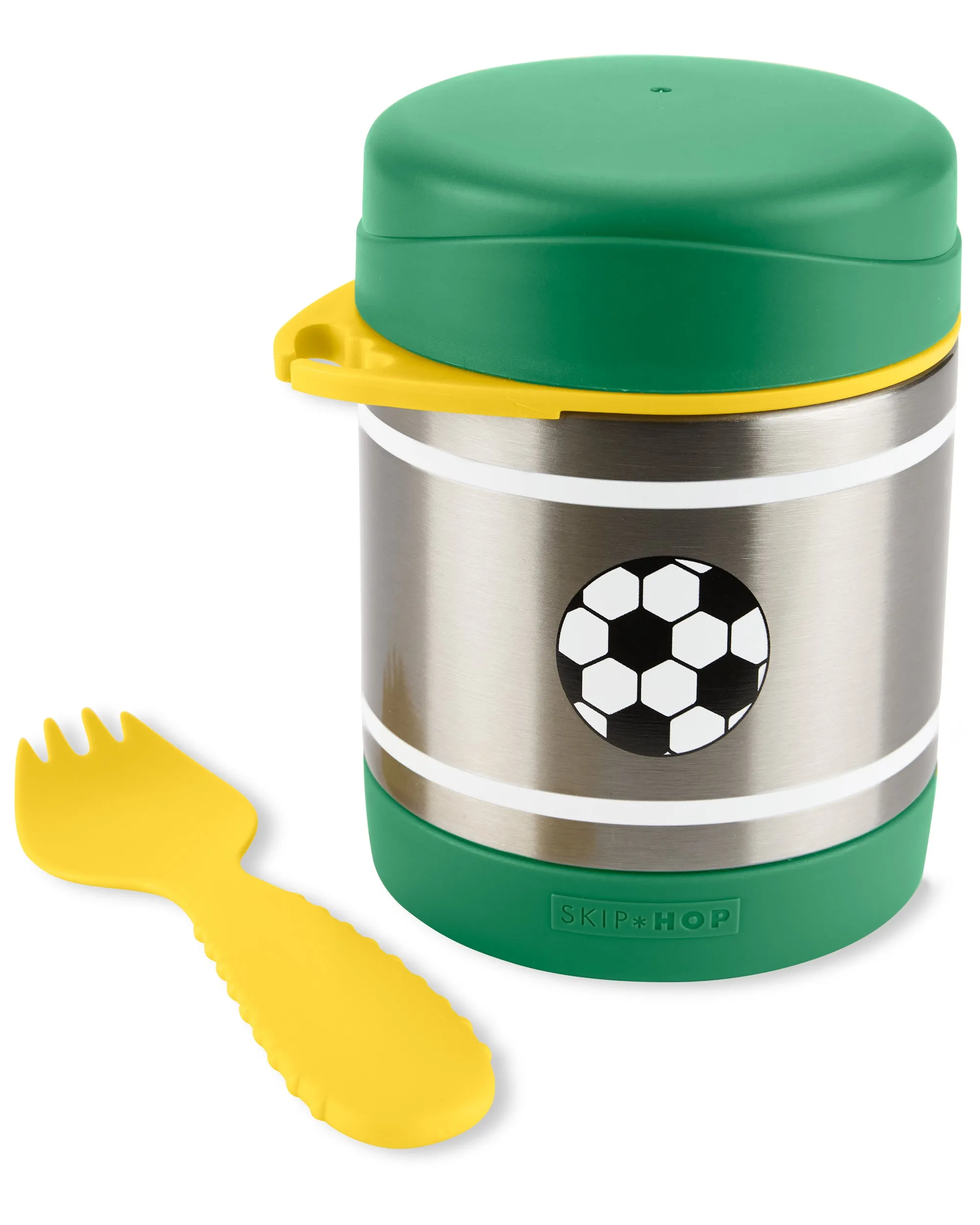 Skip Hop Spark Style Food Jar - Soccer/Futbol