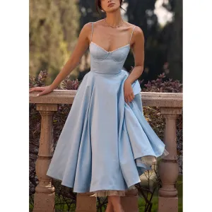 Sleeveless Spaghetti Vestidos for Party