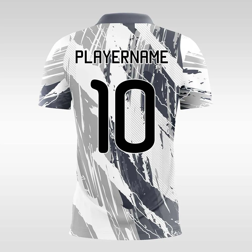 Snowy-Gorgeousness-Customized Men's Sublimated Soccer Jersey