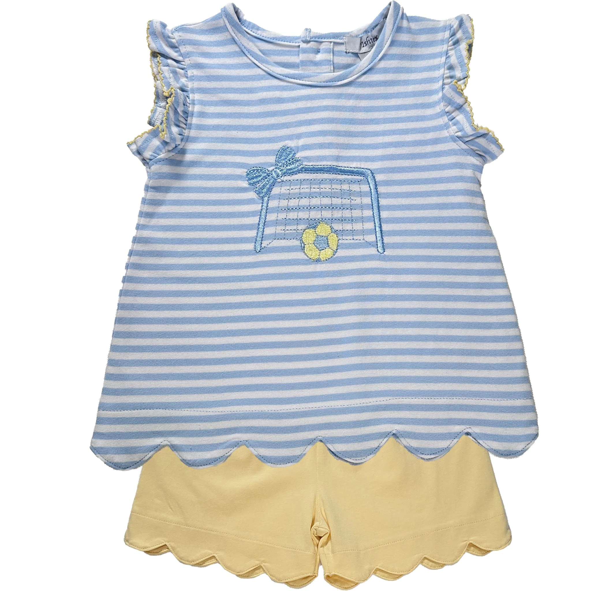 Soccer Girl's Shorts Set