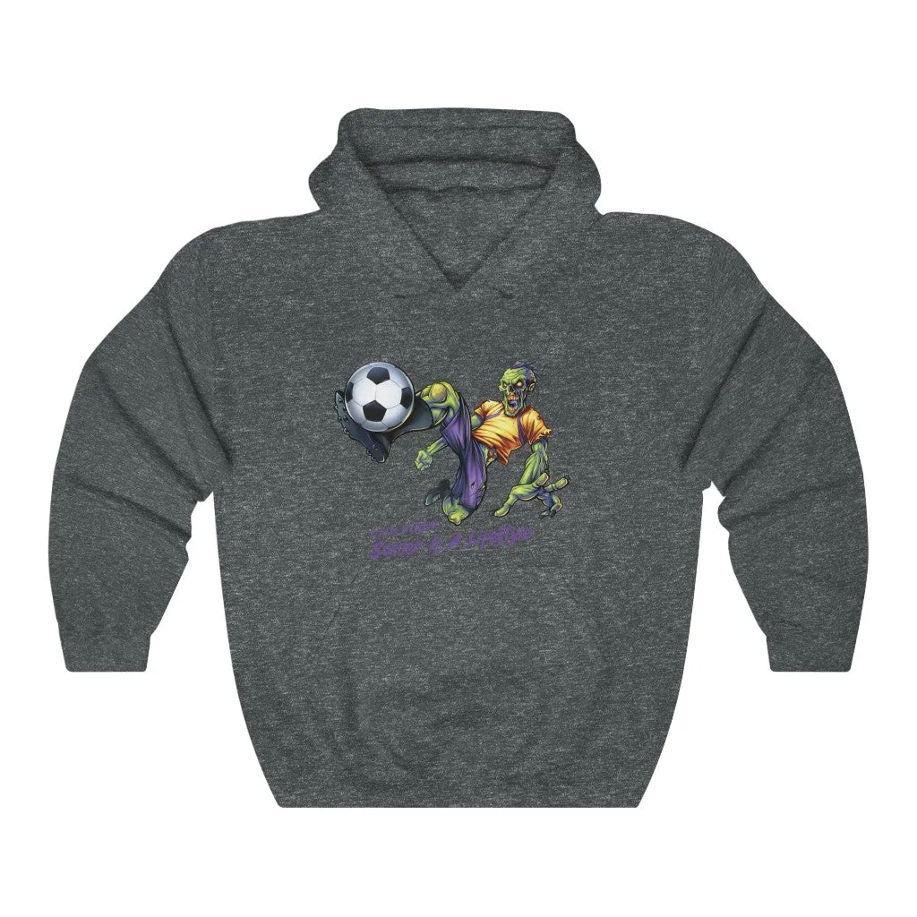 Soccer Zombie Premium Graphic Hoodie