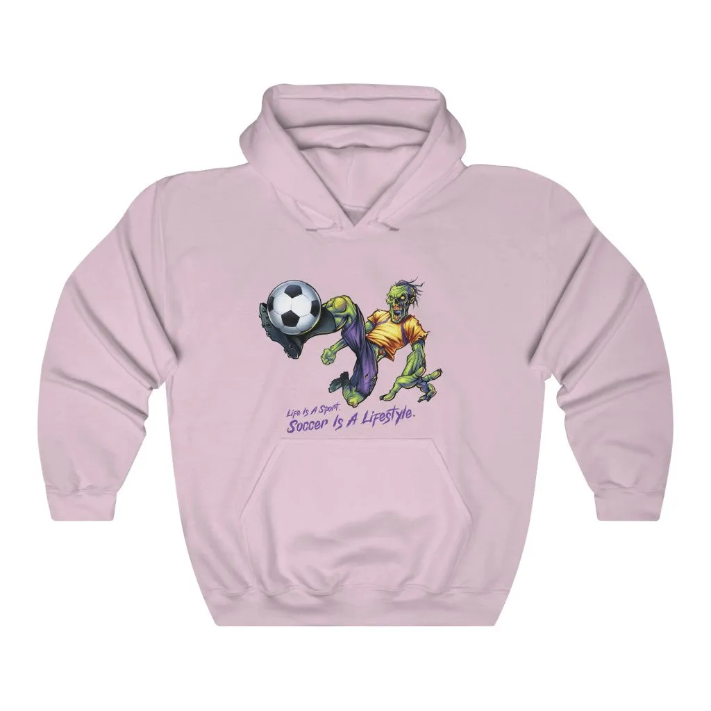 Soccer Zombie Premium Graphic Hoodie