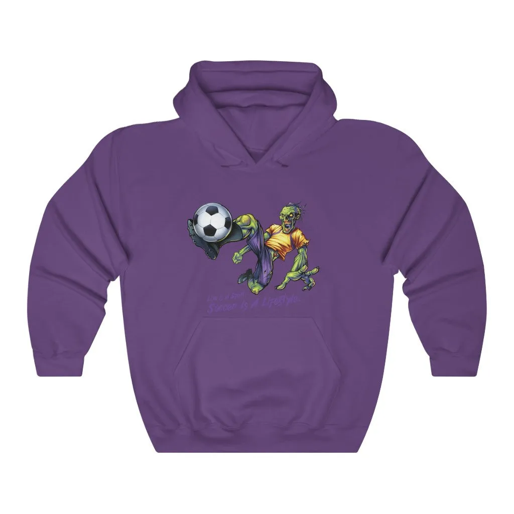 Soccer Zombie Premium Graphic Hoodie