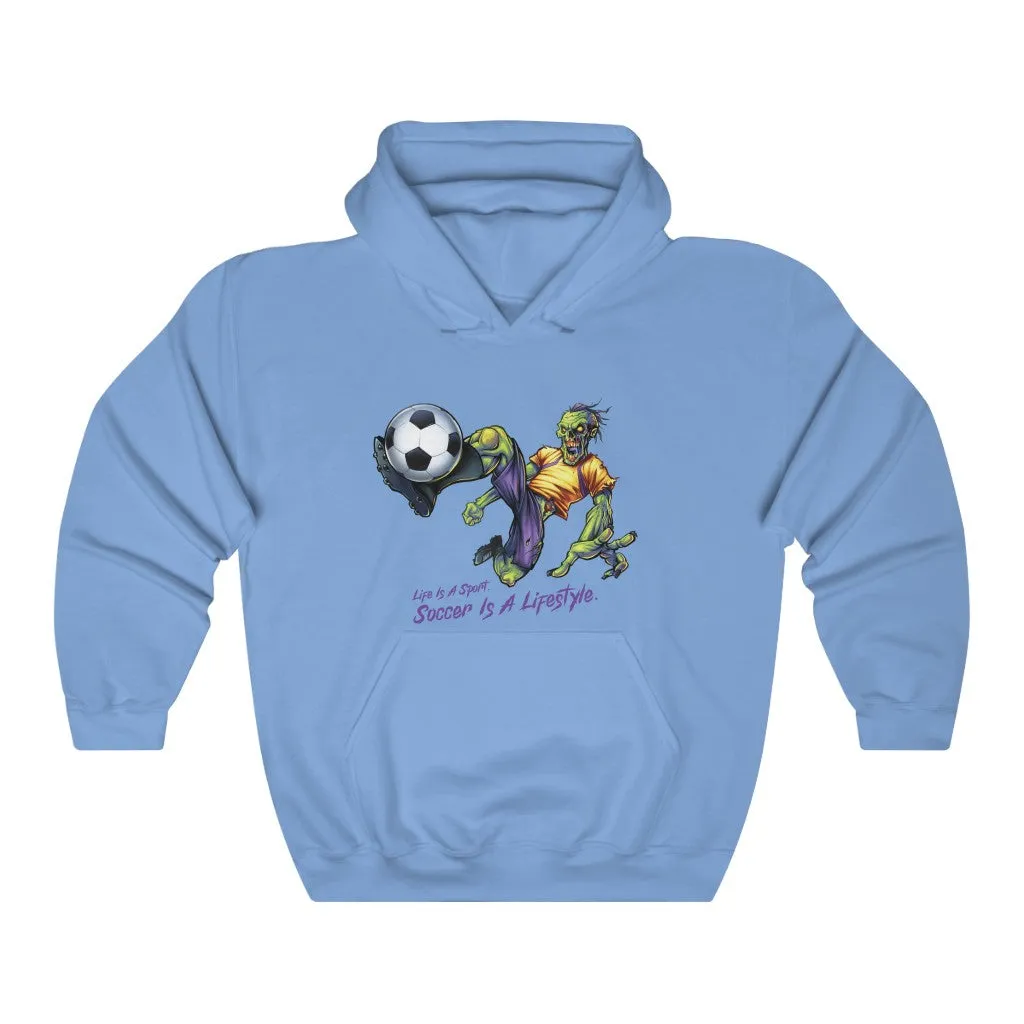 Soccer Zombie Premium Graphic Hoodie