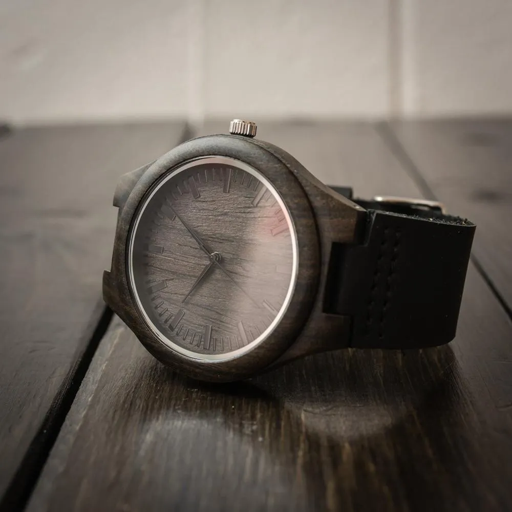 Son To Dad - I Love You | Engraved Wooden Watch