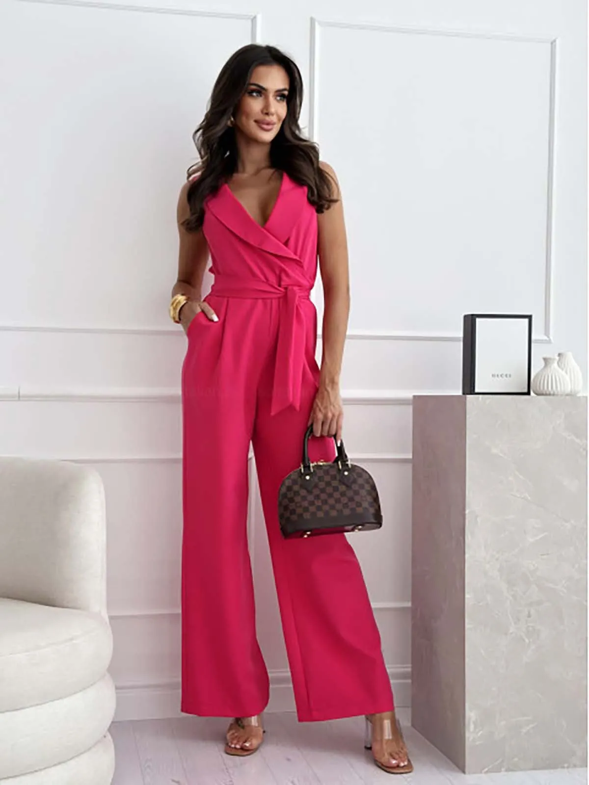 Sophia™ - Chic Glam Jumpsuit