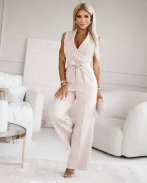 Sophia™ - Chic Glam Jumpsuit